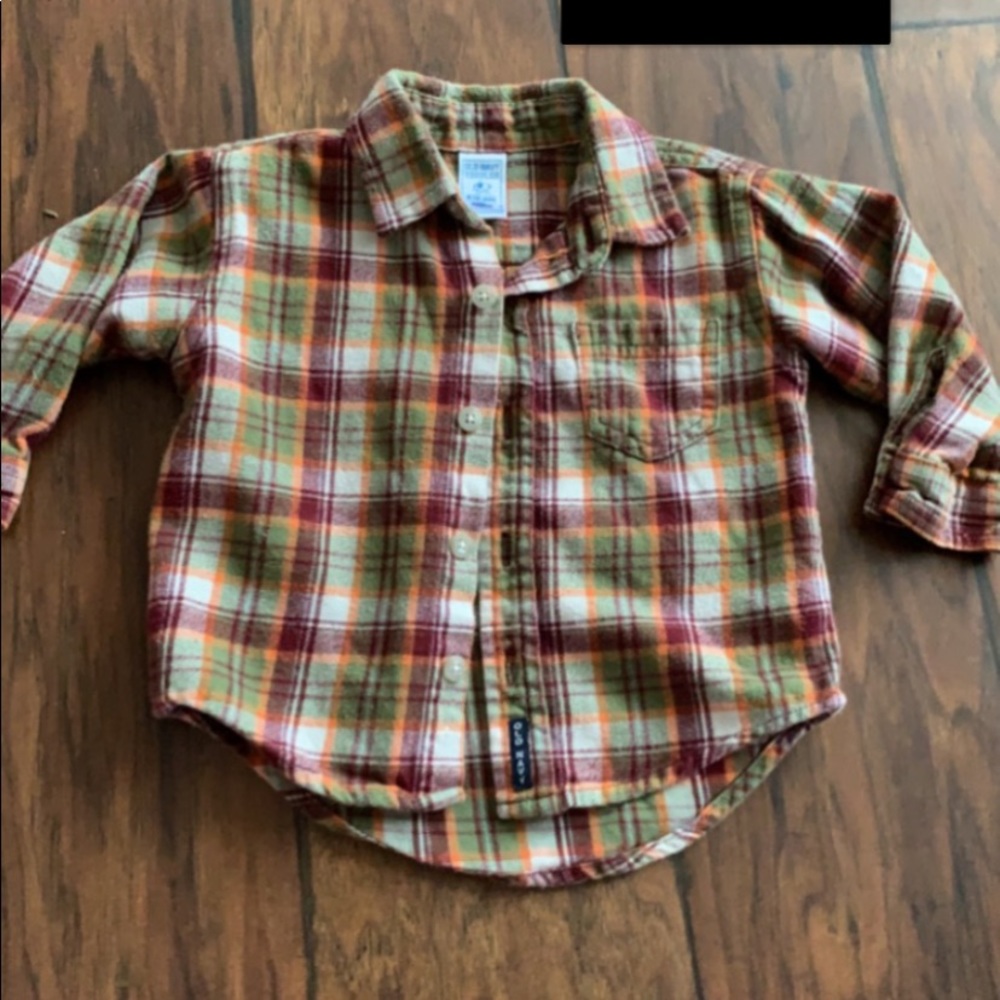 Flannel button down